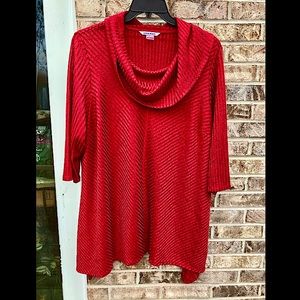 Nygard 2X Red Sweater Tunic/Dress